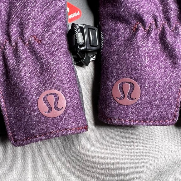 NWT Lululemon City Keeper Gloves L/XL Purple Black (HTGT) *Fleece Lined - Picture 6 of 16